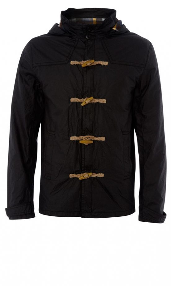 Peacocks Waxed Duffle Coat, £35