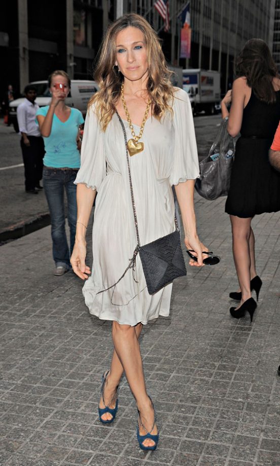 Sarah Jessica Parker Goes For A Casual Glam Outfit At The Paley Centre In New York, 2010