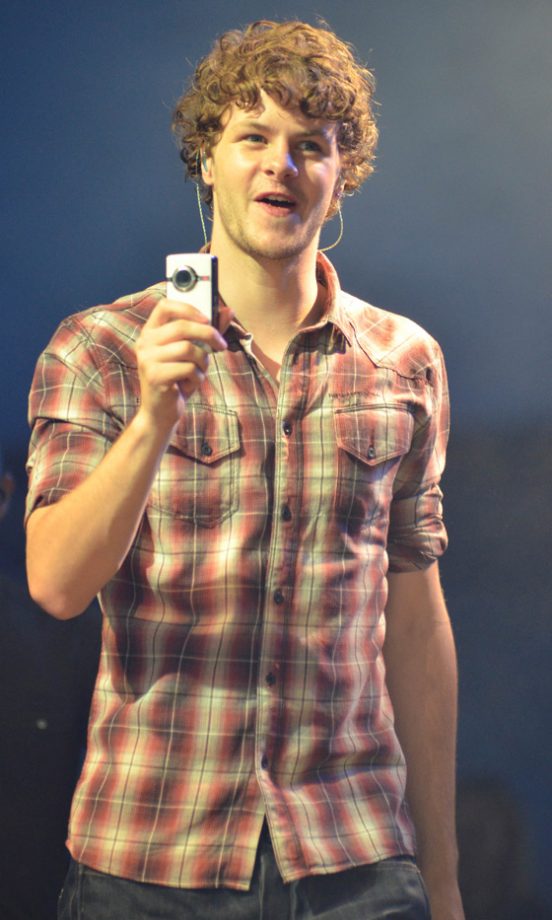 Jay McGuiness From The Wanted At V Festival 2011