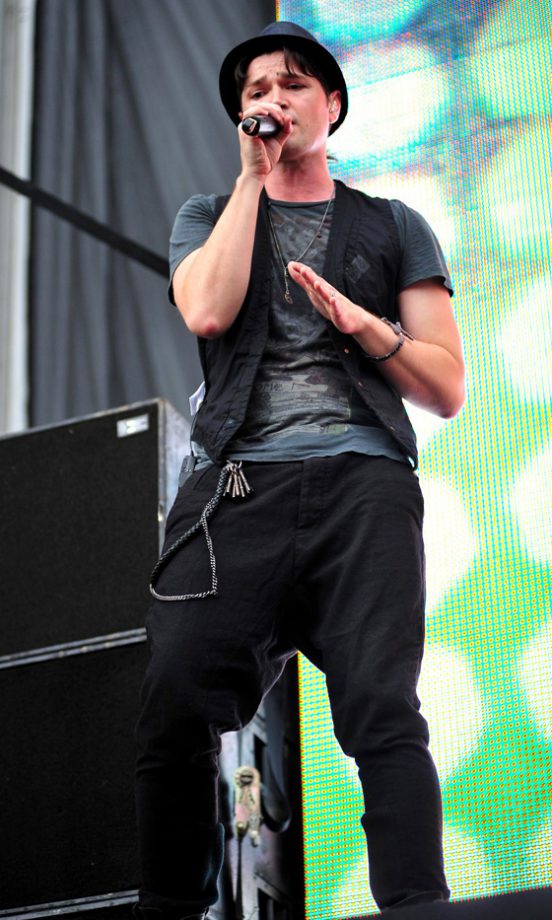 Danny O'Donoghue From The Script At V Festival 2011