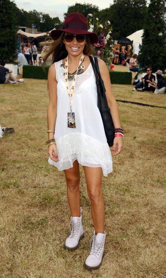 Elen Rivas Backstage At The Virgin Media Louder Lounge, V Festival 2011