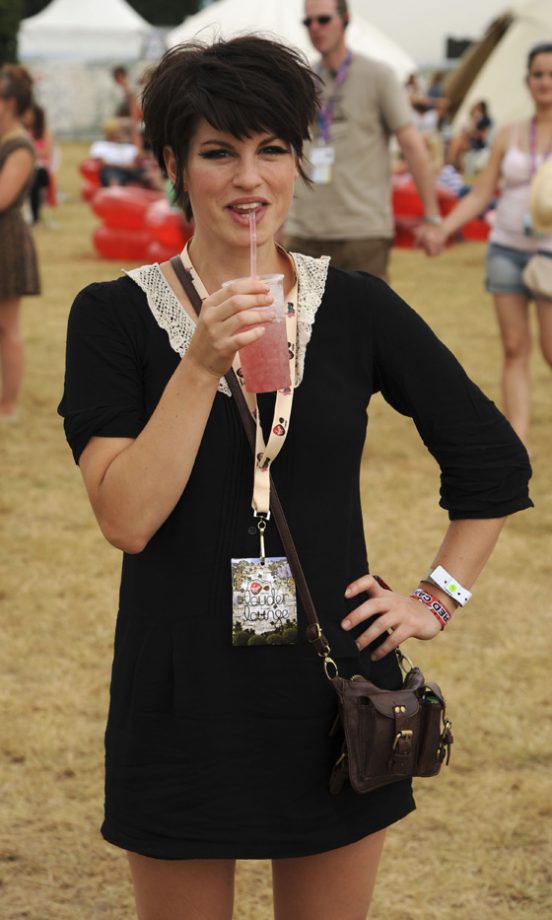 Jemima Rooper Backstage At The Virgin Media Louder Lounge, V Festival 2011