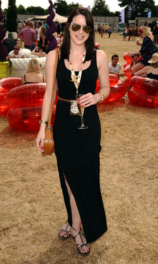 Michelle Ryan Backstage At The Virgin Media Louder Lounge, V Festival 2011