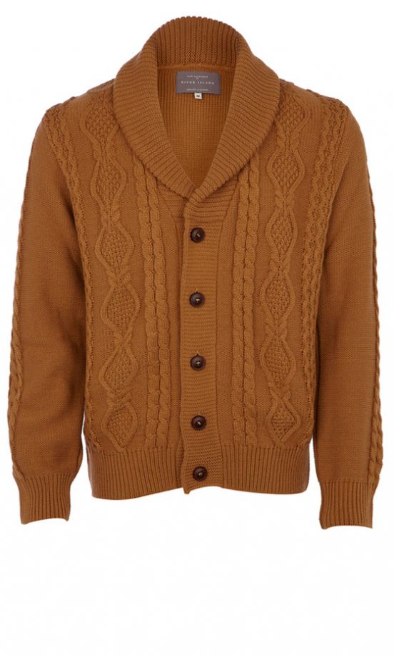 River Island Cable Knit Cardigan, £45