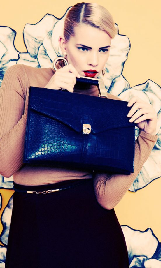 River Island Blue Oversized Clutch Bag, £35 - In Store Only