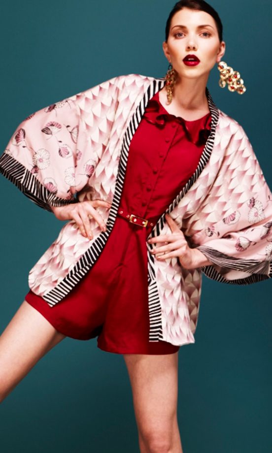 River Island Printed Kimono Jacket, £50 - In Store Only