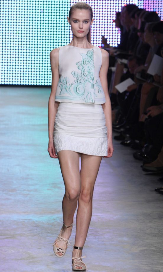 Selena Gomez Turns To The Giambattista Valli Spring/Summer 2011 Collection For Inspiration