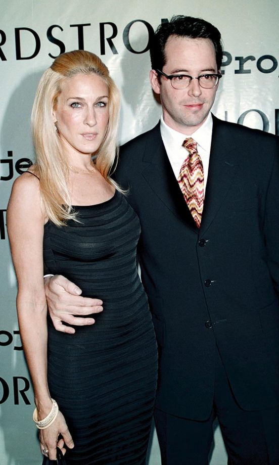 Sarah Jessica Parker And Matthew Broderick At A Charity Dinner In New York, 2000