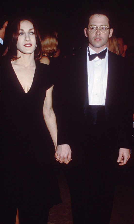 Sarah Jessica Parker And Matthew Broderick At The Golden Globe Awards,1993
