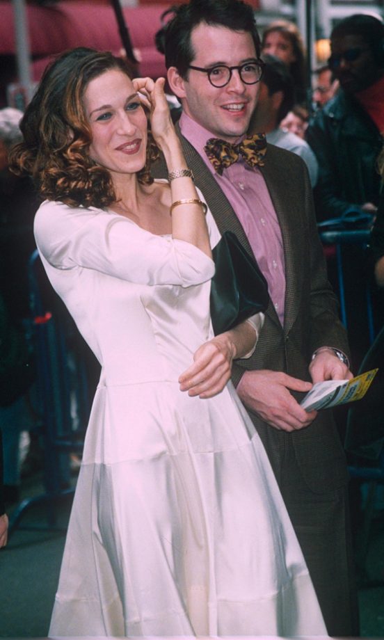 Sarah Jessica Parker And Matthew Broderick Out In New York, 1996