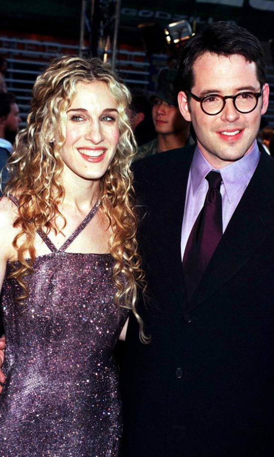 Sarah Jessica Parker And Matthew Broderick At The 'Godzilla' Film Premiere, 1994