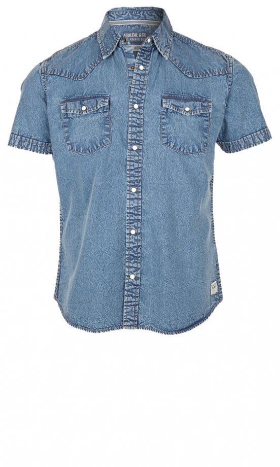Soul Cal At Republic Denim Shirt, £24.99