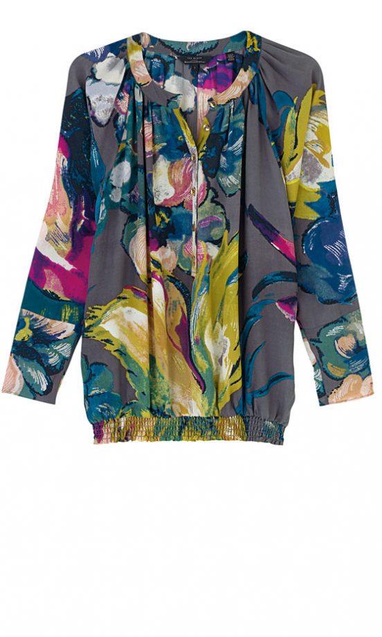 Ted Baker Printed Batwing Top, £119