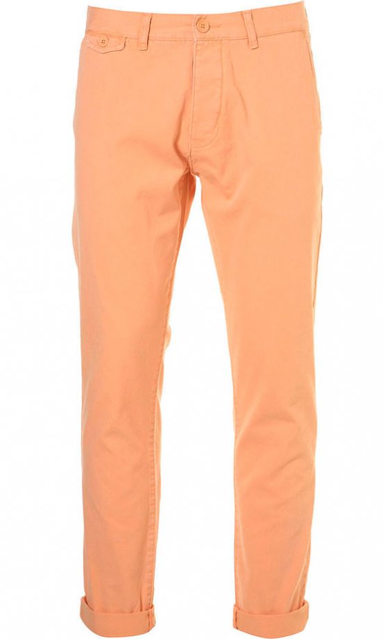 Topman Peach Chino Trousers, £30