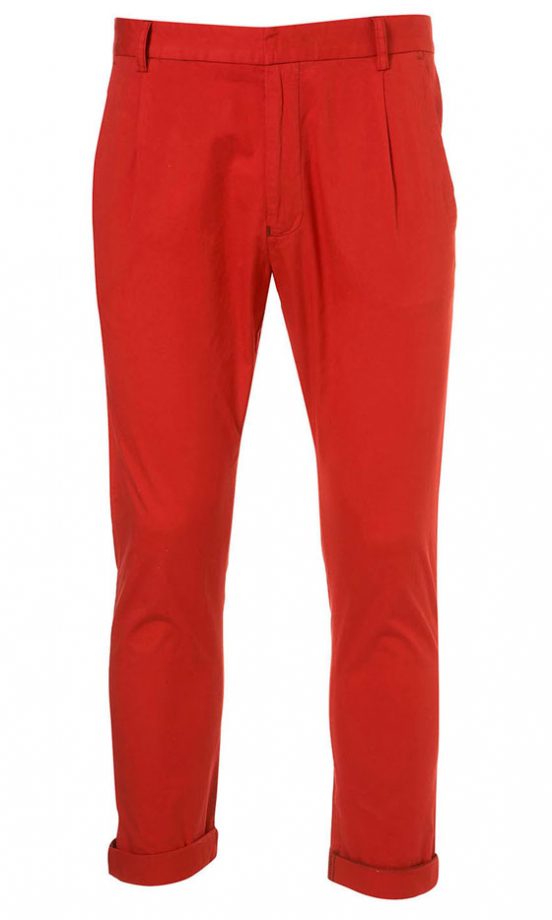 Topman Red Chinos, £34