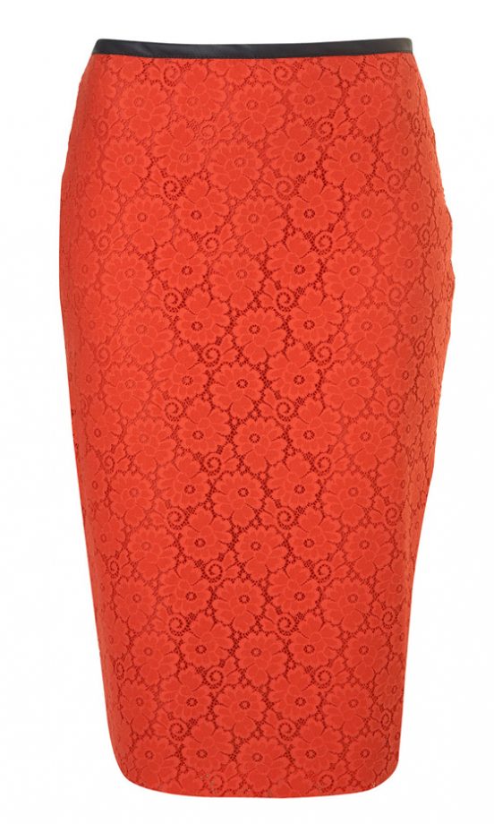 Topshop Lace Skirt, £40 - In Store Only