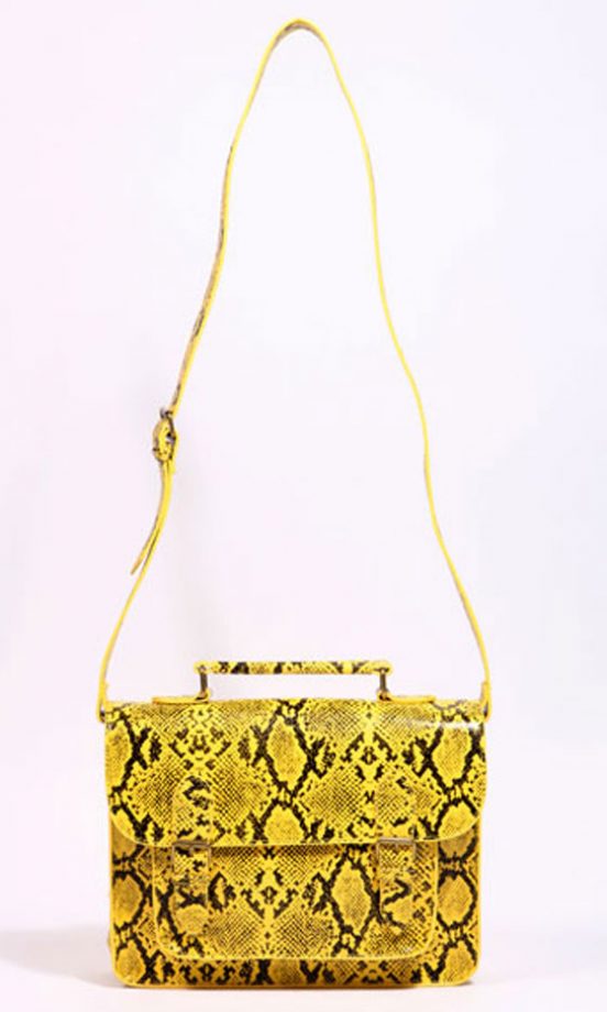 Urban Outfitters Python Old School Satchel, £48