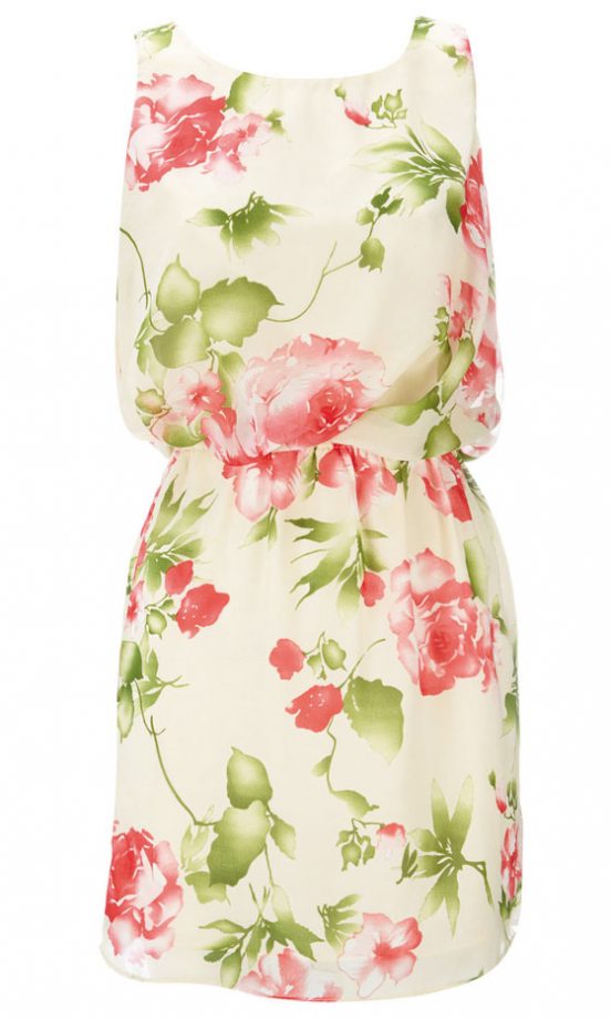 Wallis Floral Dress, £40 – In Store Only
