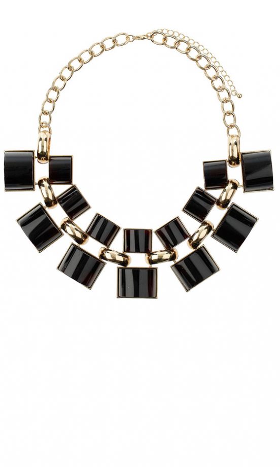 Wallis Stone Section Collar Necklace, £20