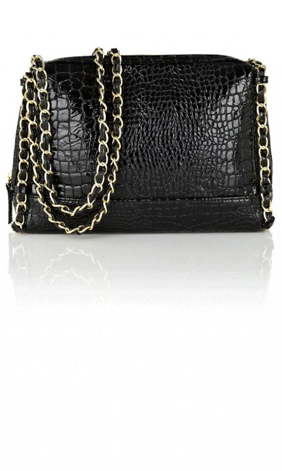 Warehouse Faux Croc Side Detail Bag, £32