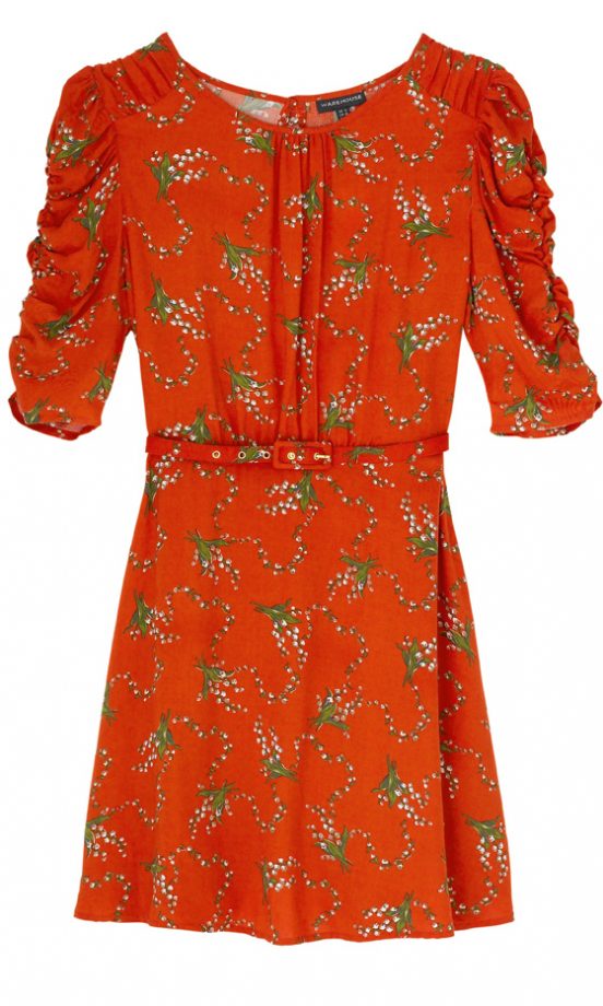 Warehouse Lily Print Dress £48