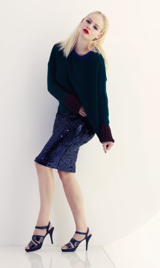 Zara Sequin Skirt, £59.99 – In Store Only