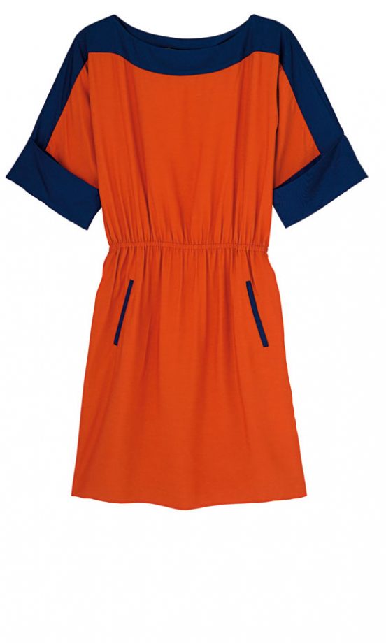 Zara Colour-Block Dress, £35.99 - In Store Only