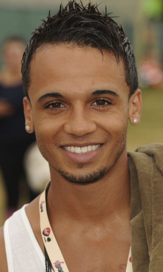Ashton Merrigold From JLS Backstage At The Virgin Media Louder Lounge, V Festival 2011