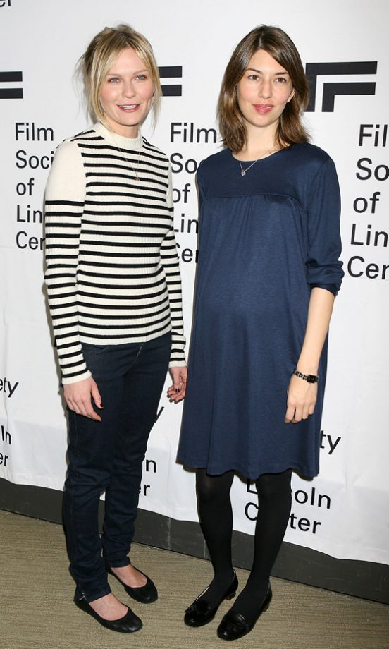 Kirsten Dunst With Sofia Coppola At The New York Film Festival, 2006
