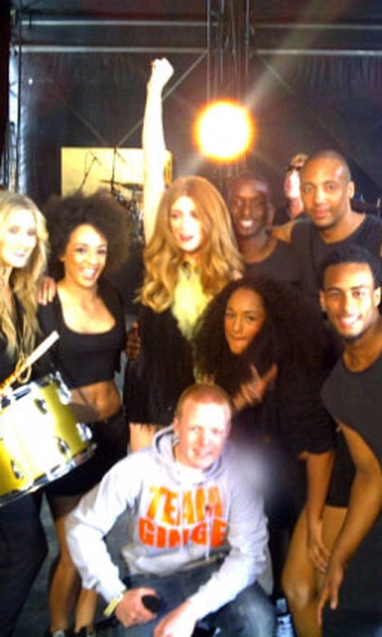 Nicola Roberts Tweeted This Picture Backstage At T4 On The Beach, July 2011