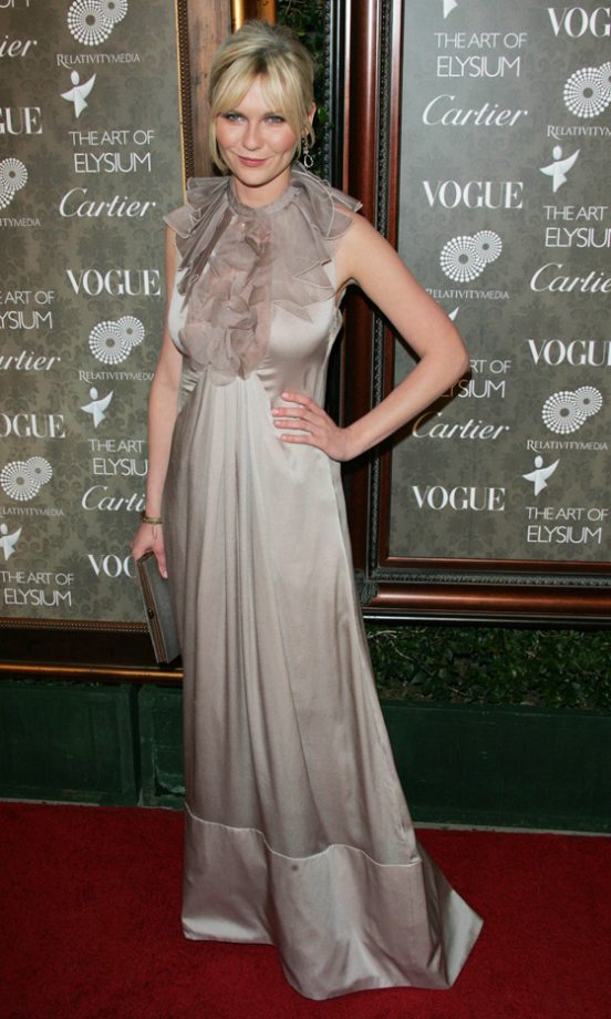 Kirsten Dunst Looking Stunning At The Art of the Elysium Annual Gala In LA, 2009