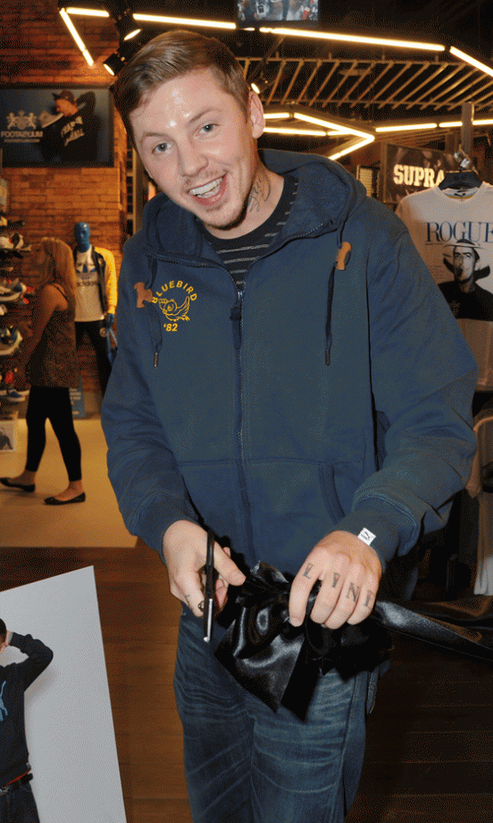 Professor Green Opened Foot Asylum At Westfield Stratford City