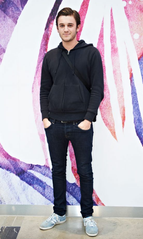 Joshua Hutchings Wearing Jeans From H&M And Trainers From Adidas @ JD Sports