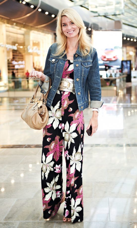 Bianca Smit Wearing Jumpsuit From River Island