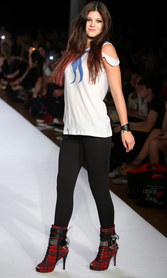 Kylie Jenner Hits The Catwalk For At Avril Lavigne’s Abbey Dawn Spring//Summer 2011 Fashion Show