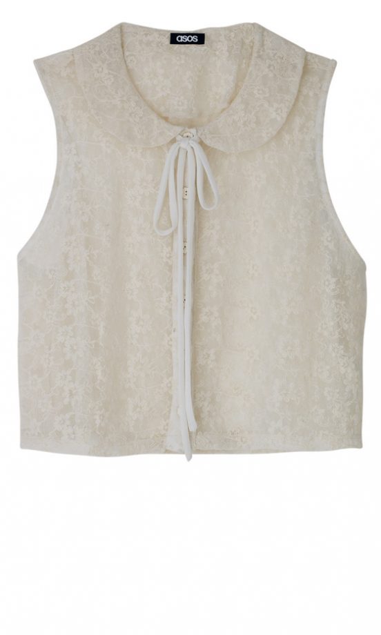 Asos Lace Crop Top, £22 - Coming Soon