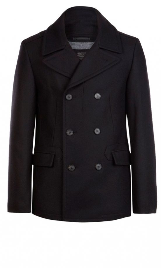 All Saints Navy Rhode Coat, £195
