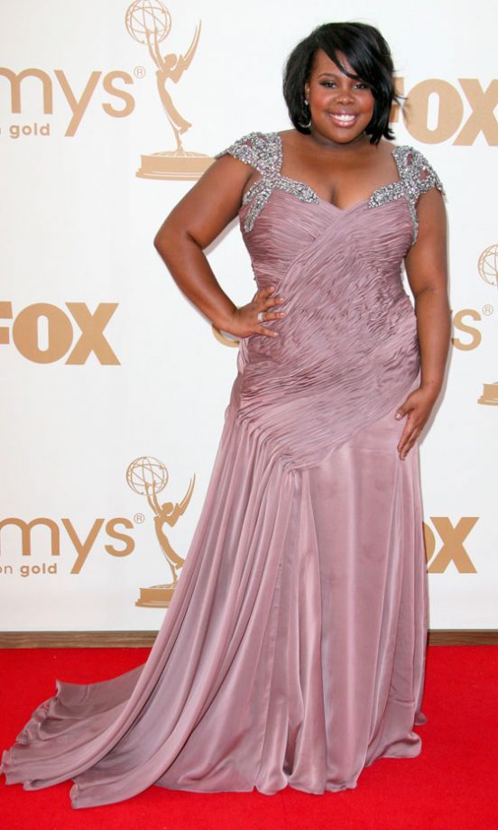 Amber Riley At The Emmy Awards 2011