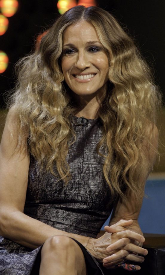 Sarah Jessica Parker Rivals Cheryl Cole In The Big Hair Stakes With A Teased Hairstyle, 2011