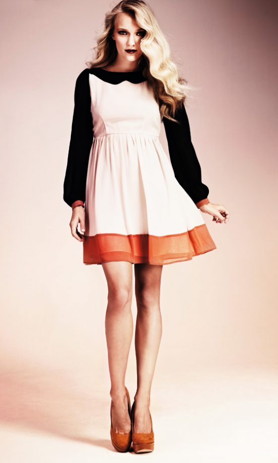 Primark Colour Block Hem Dress, £23 - In Store Only