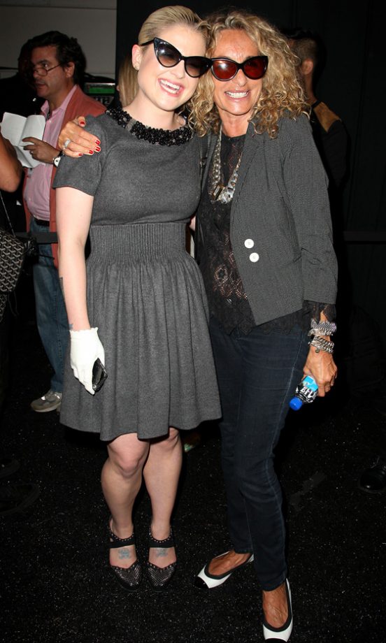 Kelly Osbourne And Ann Dexter-Jones At The Charlotte Ronson Spring/Summer 2012 Fashion Show