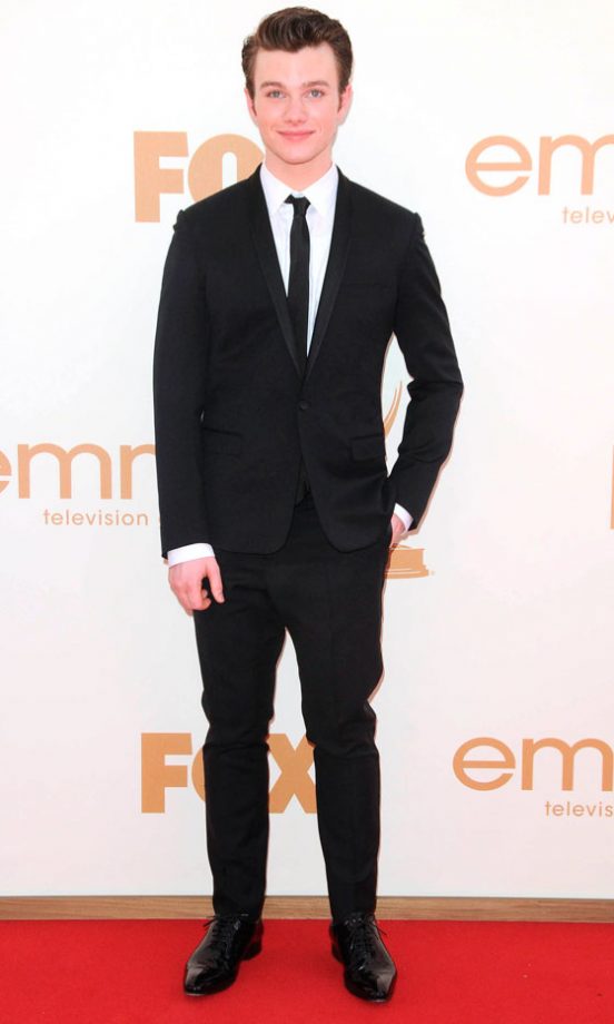 Chris Colfer At The Emmy Awards 2011