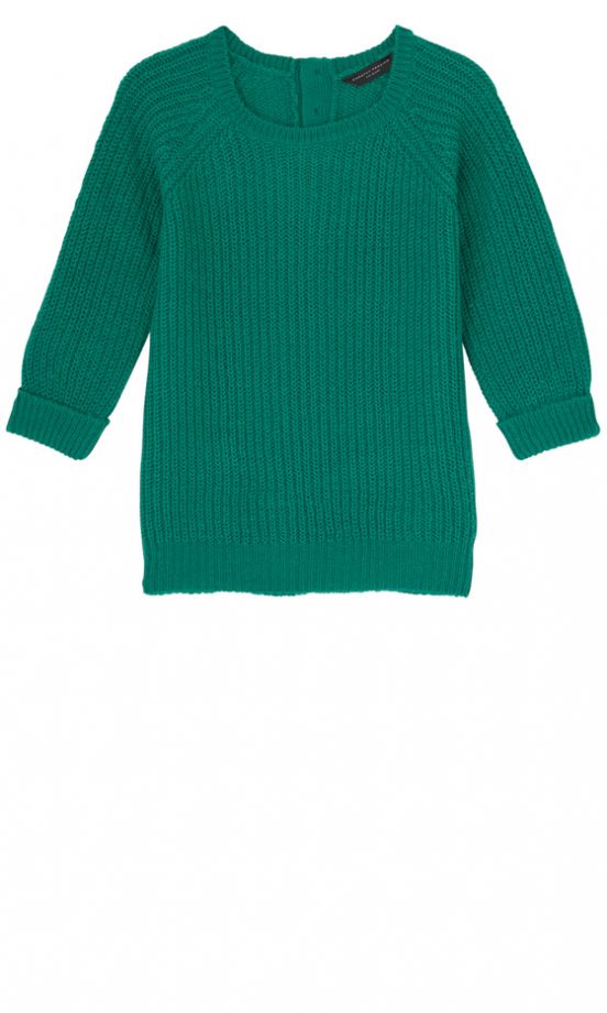 Dorothy Perkins Green Fisherman's Jumper, £28