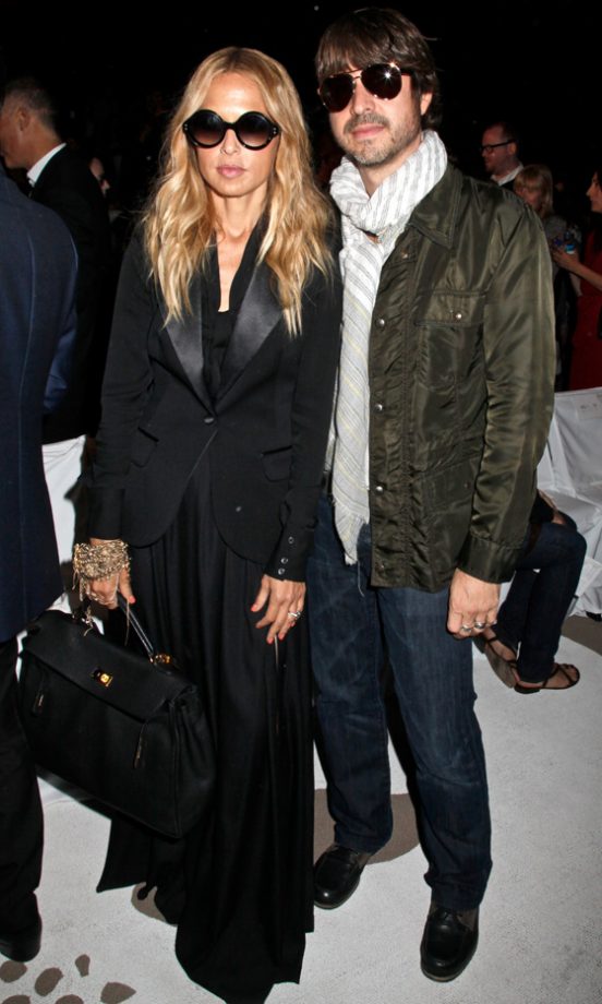 Rachel Zoe And Rodger Berman At The Diane Von Furstenberg Spring/Summer 2012 Fashion Show