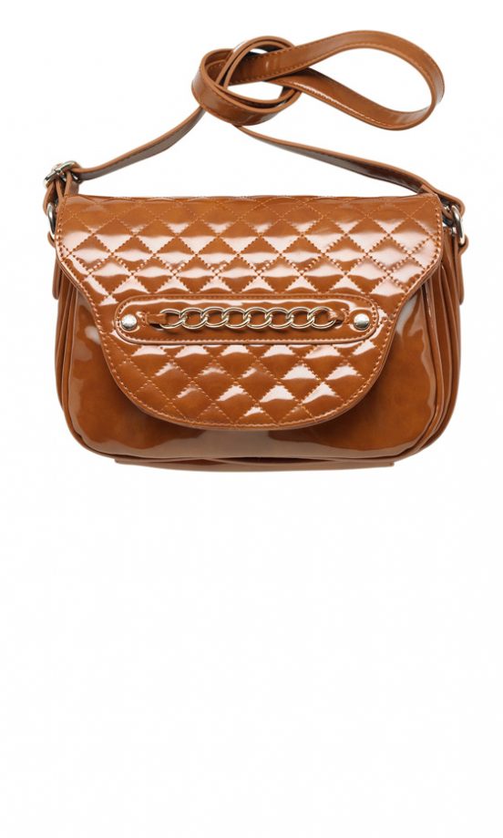Mango Shiny Messenger Handbag, £34.90