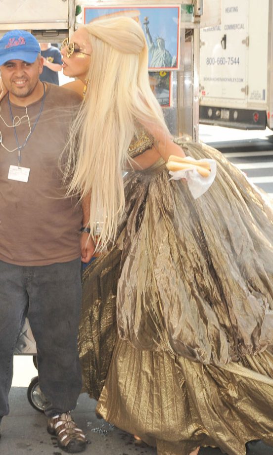 Lady Gaga On A Photoshoot With Annie Leibovitz