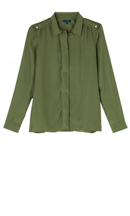 Gap Green Raw Shirt, £35.95