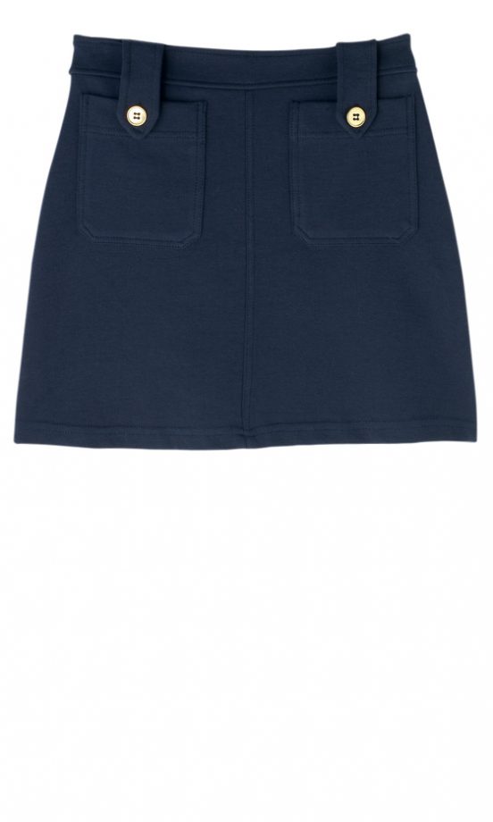 H&M Navy Skirt, £14.99 - In Store Only
