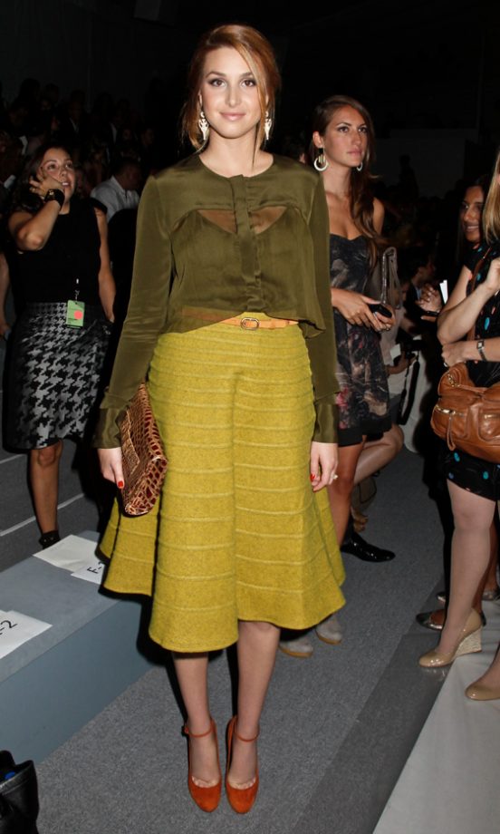 Whitney Port At The Luca Luca Spring/Summer 2012 Fashion Show