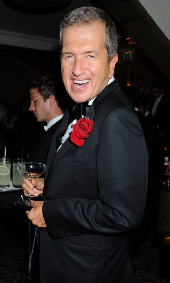 Mario Testino At The Moet & Chandon Etoile Awards Party 2011